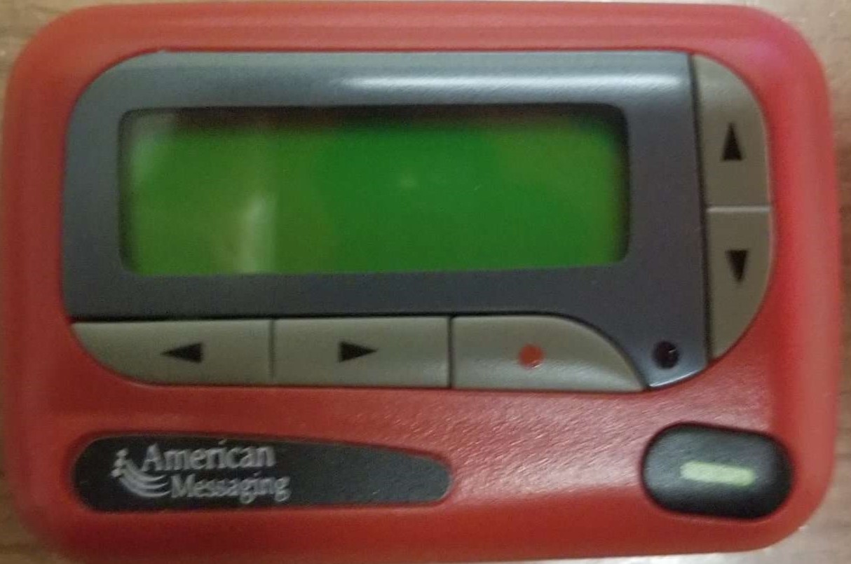 Critical Red Pager