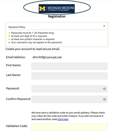 A screenshot of a registration formAI-generated content may be incorrect.