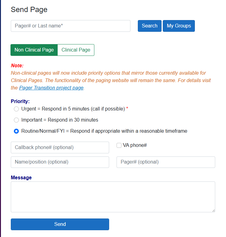 - Paging Services - How to Send a Page from the Web - Knowledge Portal