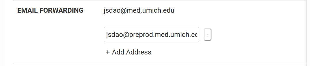 - Changing MCOMMUNITY email forwarding address @UMICH.EDU - Michigan ...