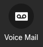 Voicemail is an icon in the left sidebar of Finesse Desktop.