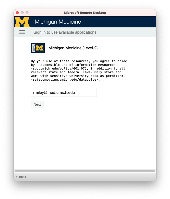 - Windows Virtual Desktop - Mac Client Installation - Knowledge Portal