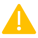 Alert symbol.