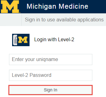 Michigan Medicine Login