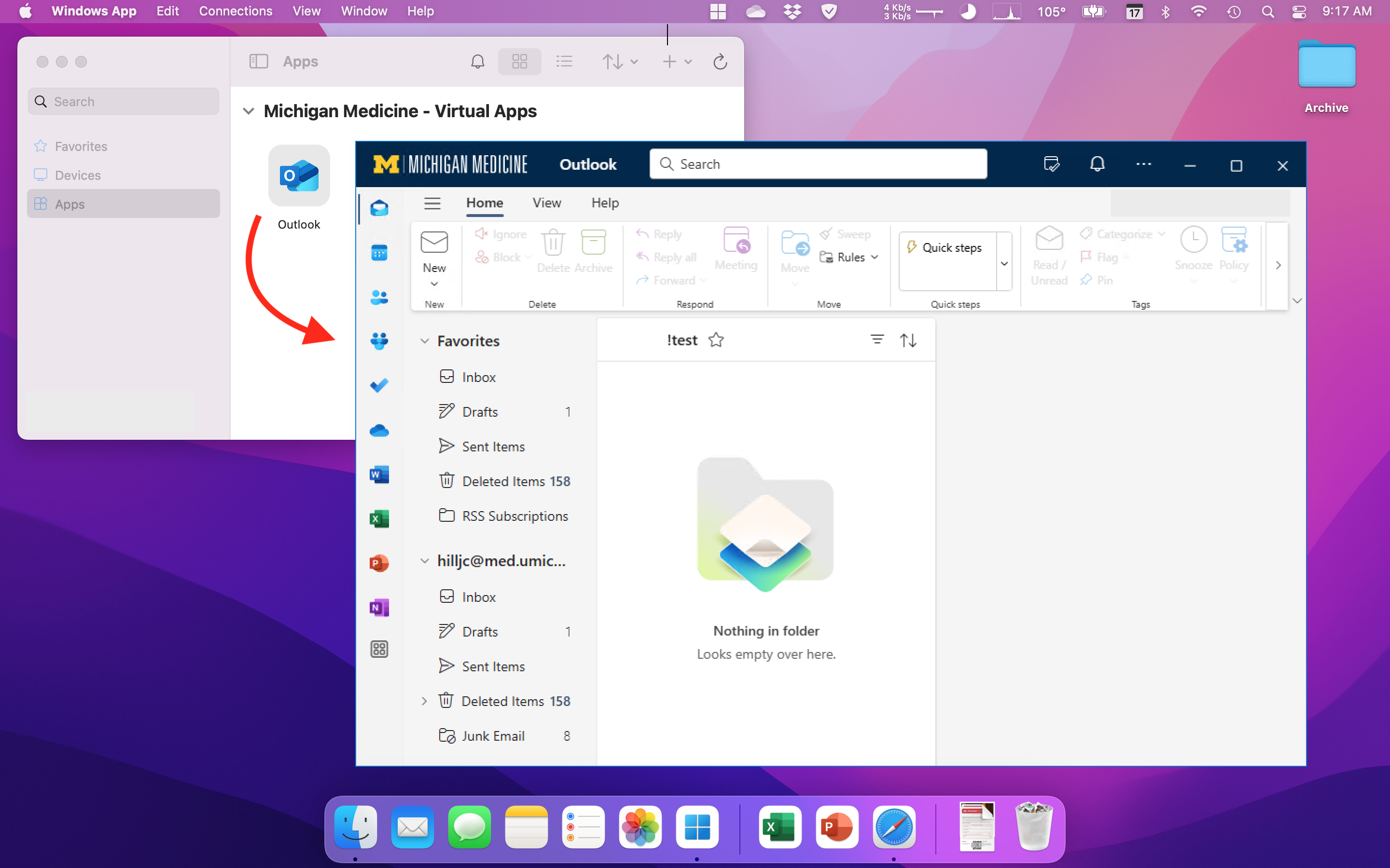 - Outlook Virtual App - Michigan Medicine - Help Center