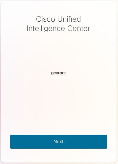 Cisco's first-time login prompt with a uniqname entered