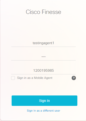 Enter the new extension number for your QA / Test Jabber ID.