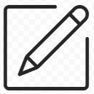A black and white logoDescription automatically generated